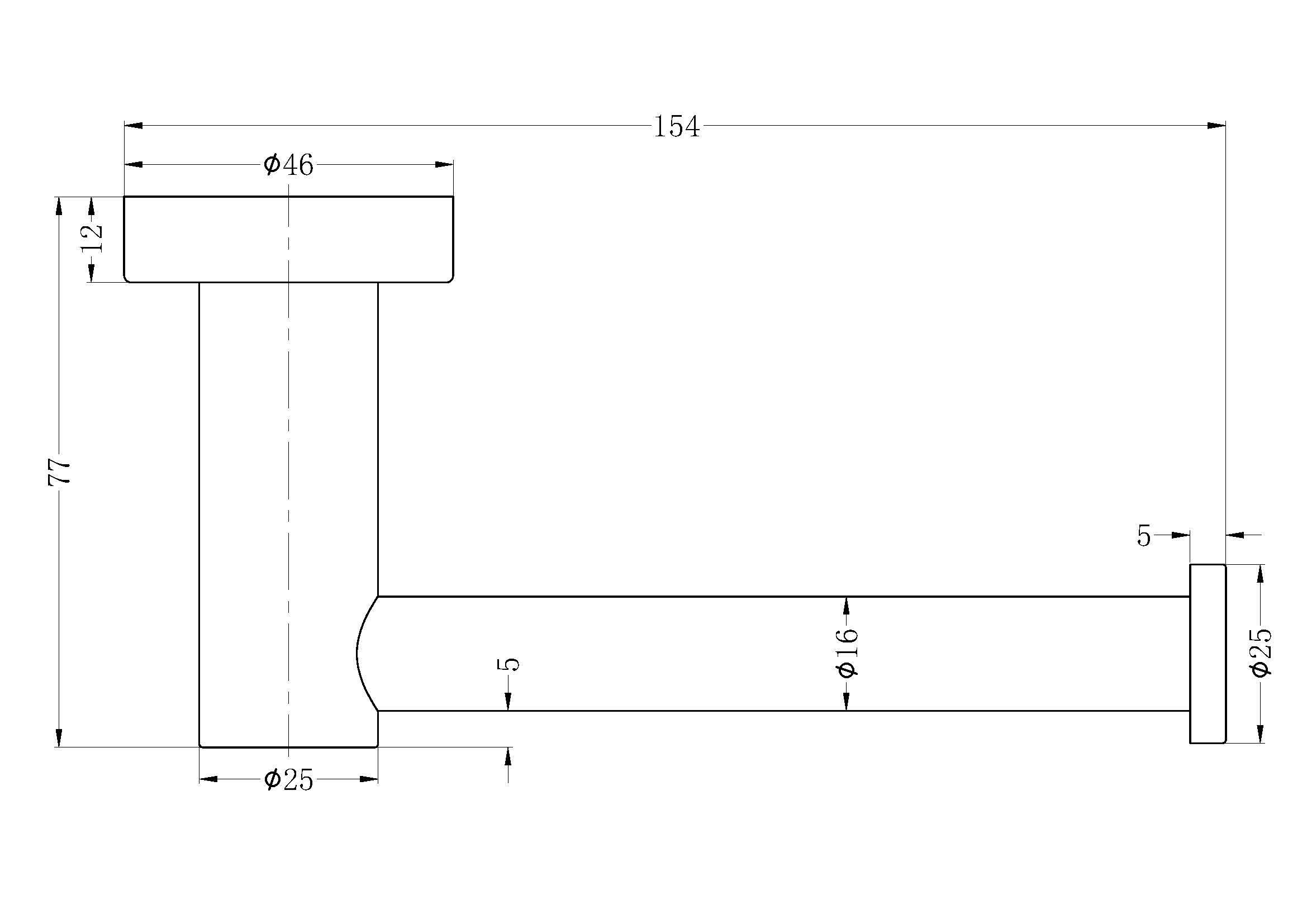 Nero MECCA Toilet Roll Holder BRUSHED GOLD 1986-BG Accessories Nero