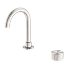 Nero OPAL Progressive Basin Set Brushed Nickel Tapware Nero