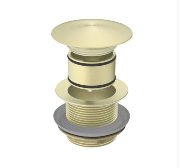 Nero UNIVERSAL BATH WASTE Brushed Gold Nero