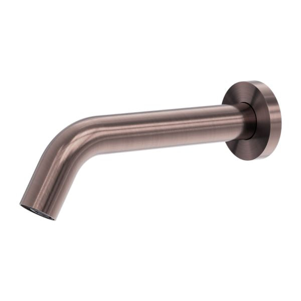 Nero Wall Mount Sensor Tap Brushed Bronze Tapware Nero