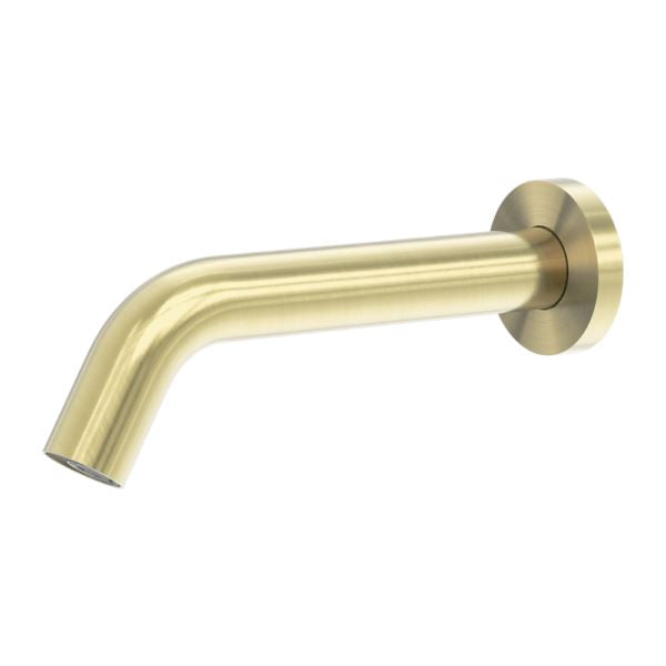 Nero Wall Mount Sensor Tap Brushed Gold Tapware Nero