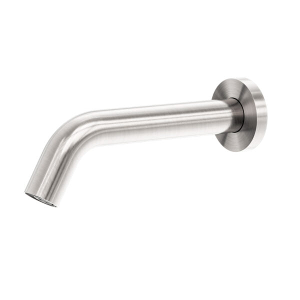 Nero Wall Mount Sensor Tap Brushed Nickel Tapware Nero