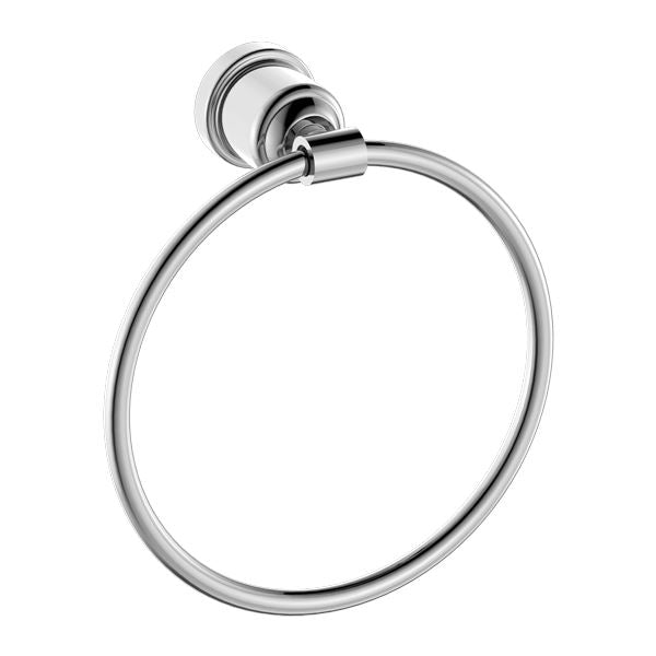 Nero York Towel Ring Chrome 6980-CH Accessories Nero