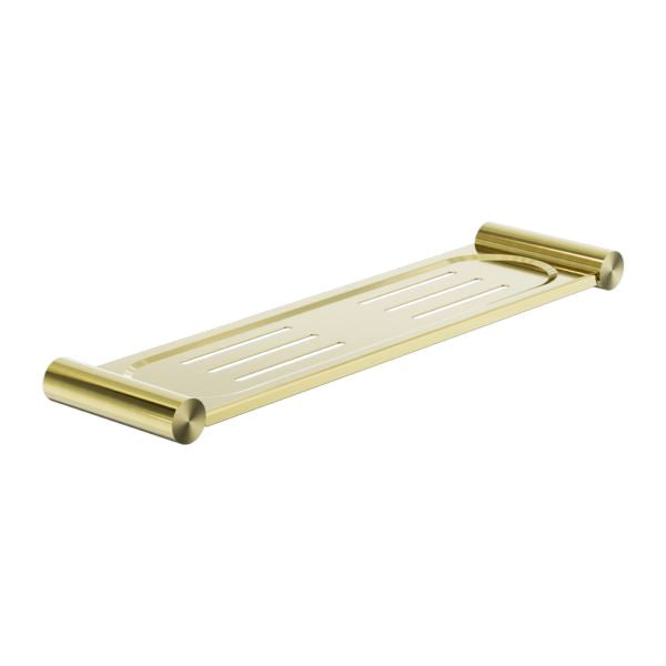 New Mecca Shower Metal Shelf Brushed Gold 2387A-BG Accessories Nero