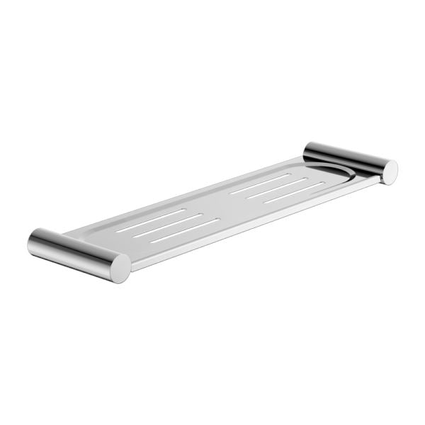 New Mecca Shower Metal Shelf Chrome 2387A-CH Accessories Nero
