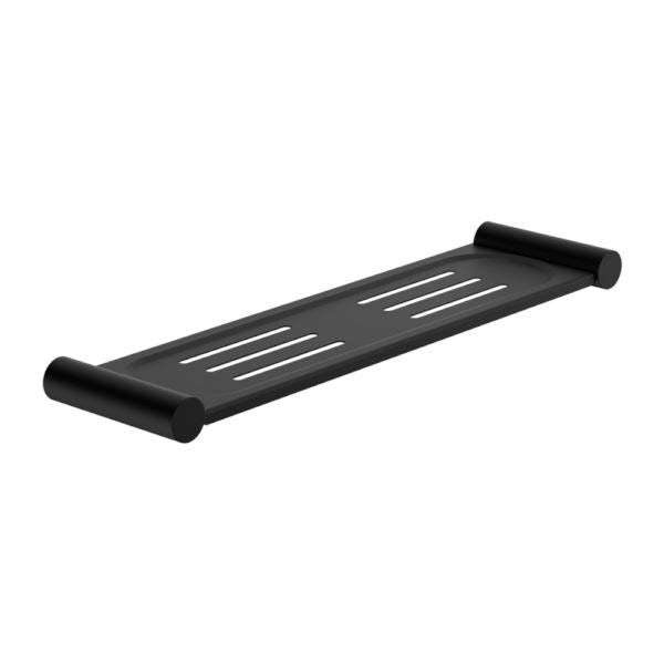 New Mecca Shower Metal Shelf Matte Black 2387A-MB Accessories Nero