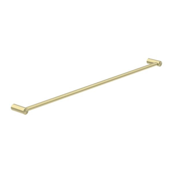New MECCA Single Towel Rail 800MM Brushed Gold 2330-BG Accessories Nero