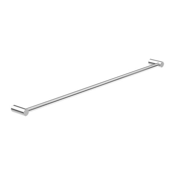 New MECCA Single Towel Rail 800MM Chrome 2330-CH Accessories Nero