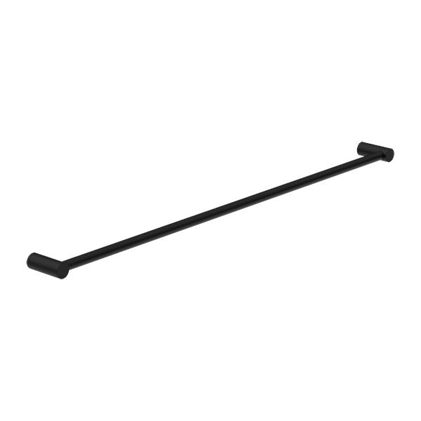 New MECCA Single Towel Rail 800MM Matte Black 2330-MB Accessories Nero
