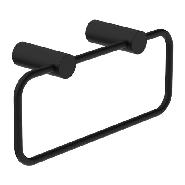 New Mecca Towel Ring Matte Black 2380A-MB Accessories Nero
