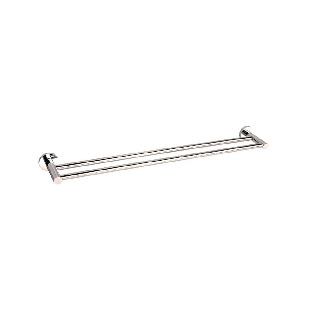 NIKO double towel rail in Brushed Nickel Accessories ECT