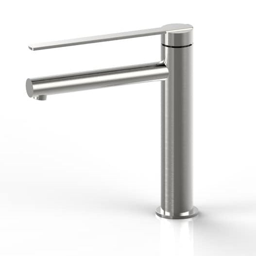 NIKO Tower Basin mixer in Brushed Nickel Tapware ECT