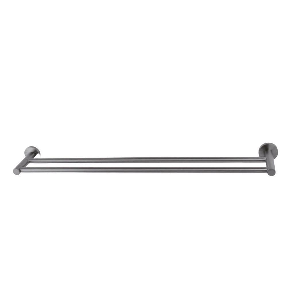 NIXON double towel rail in Gun Metal Accessories ECT