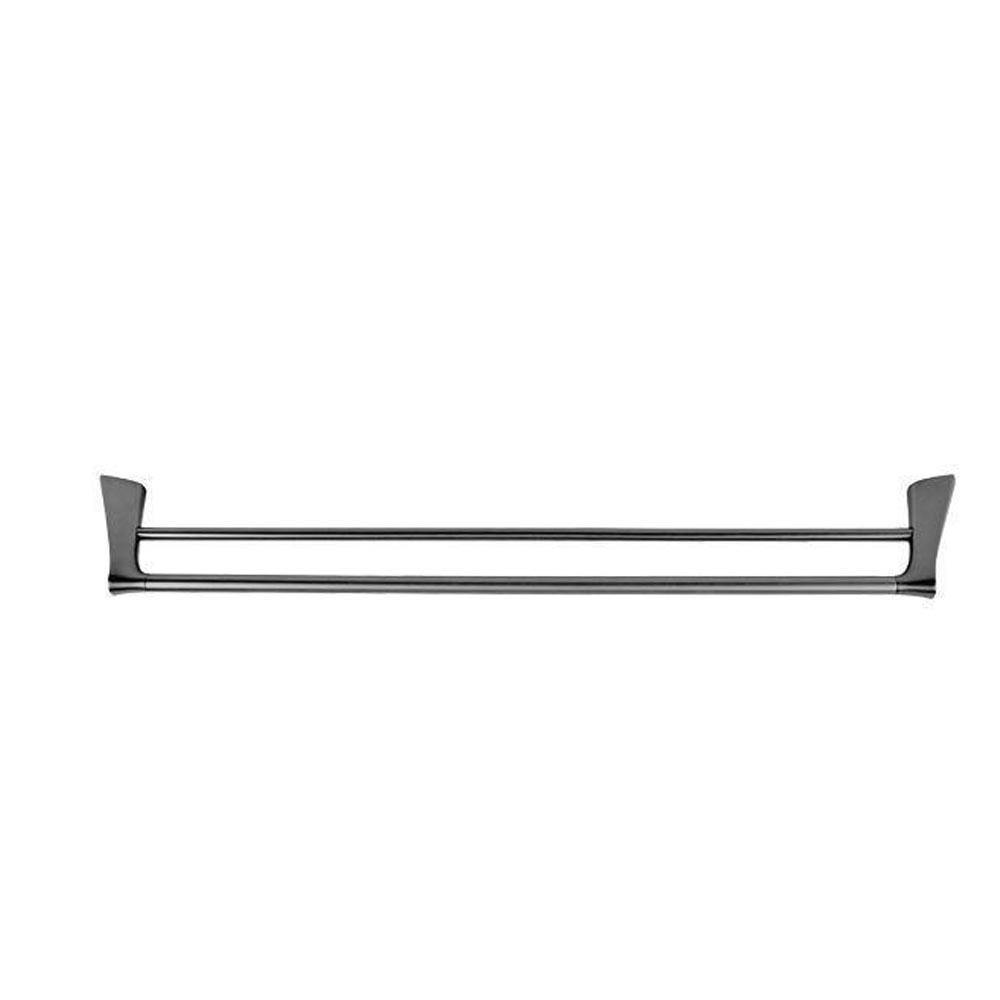 NIXON II 750mm Twin Towel Rail in Gun Metal Accessories ECT