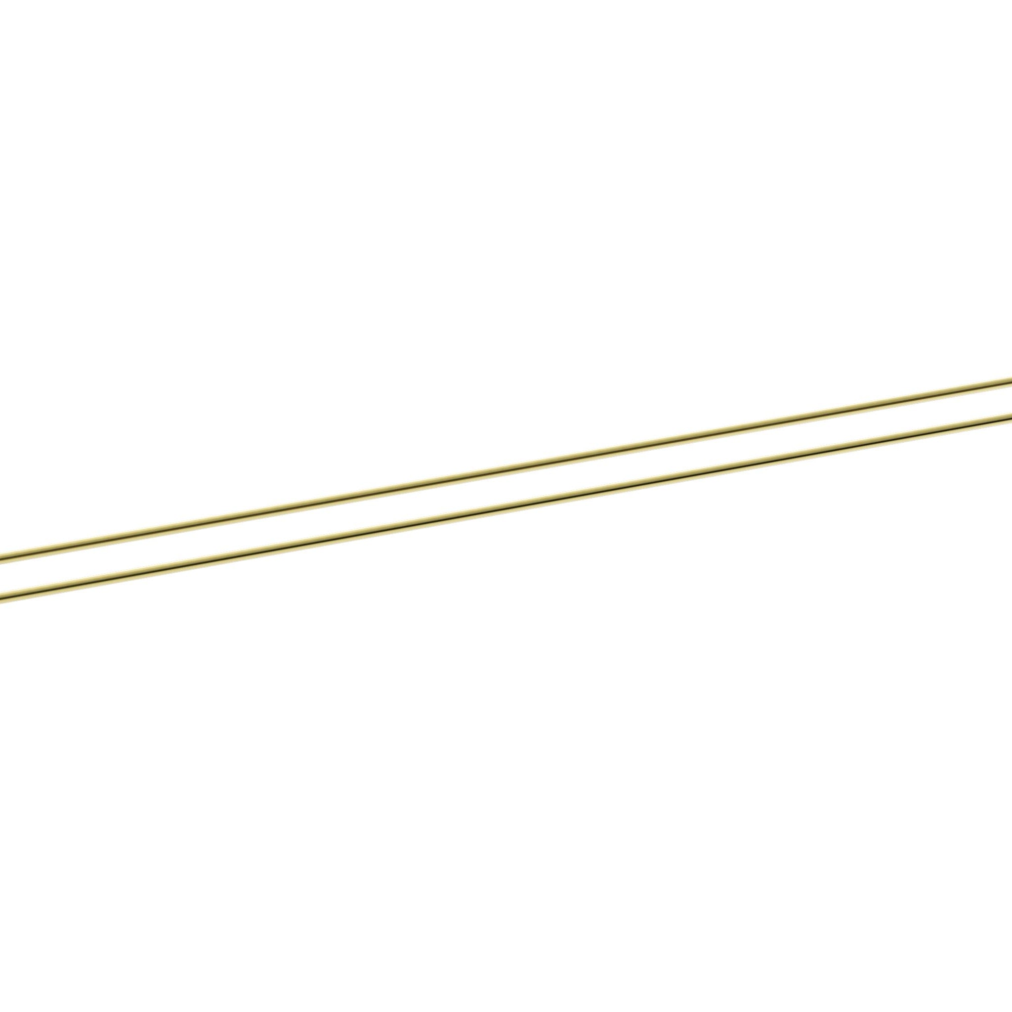 OPAL Double Towel Rail Brushed Gold 800MM NR2530DBG Accessories Nero