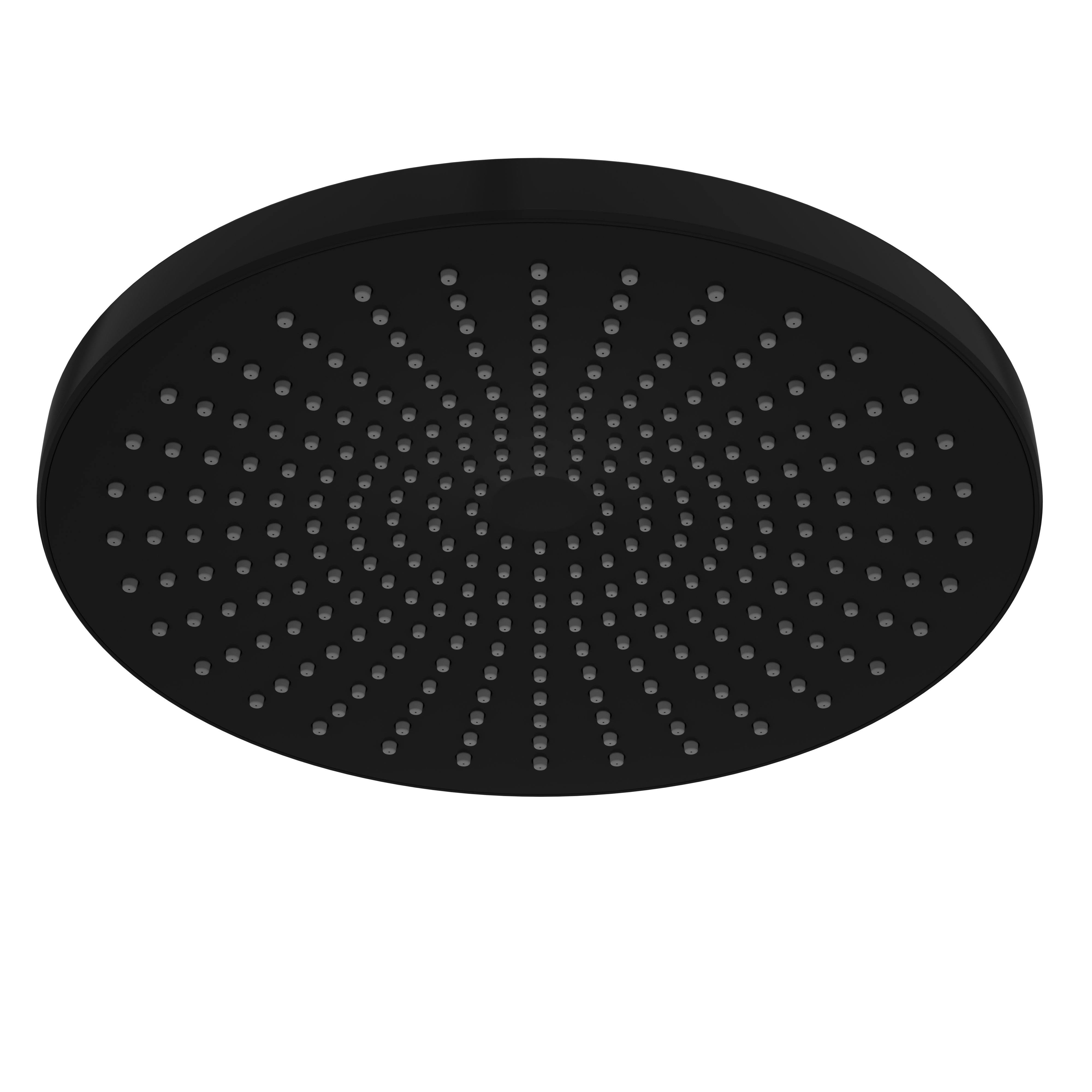 Opal Shower Head Matte Black 508079-MB Showers Nero