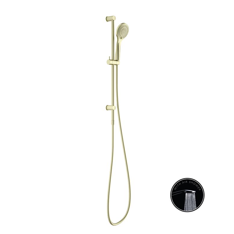 Opal Shower Rail Brushed Gold YSW2519-05A-BG Showers Nero