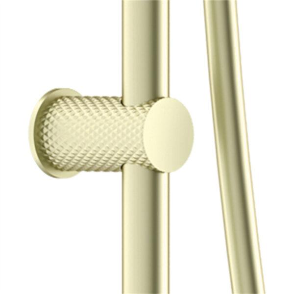 Opal Shower Rail Brushed Gold YSW2519-05D-BG Showers Nero