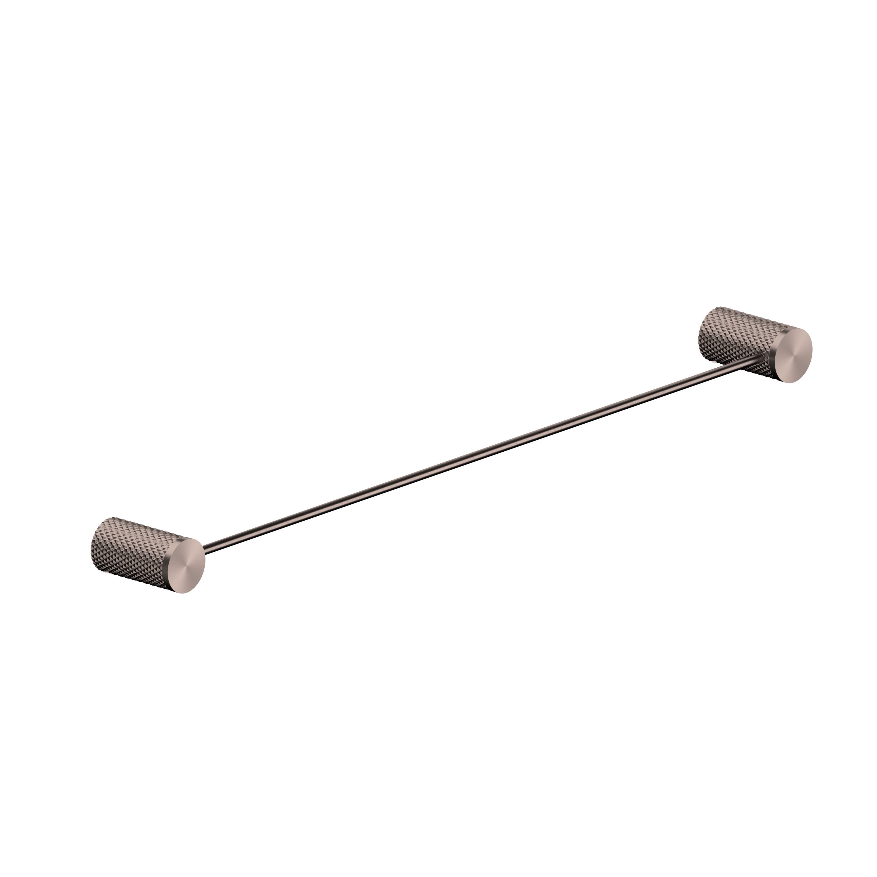 Opal Single Towel Rail 600mm BRUSHED BRONZE 2524-BZ Accessories Nero