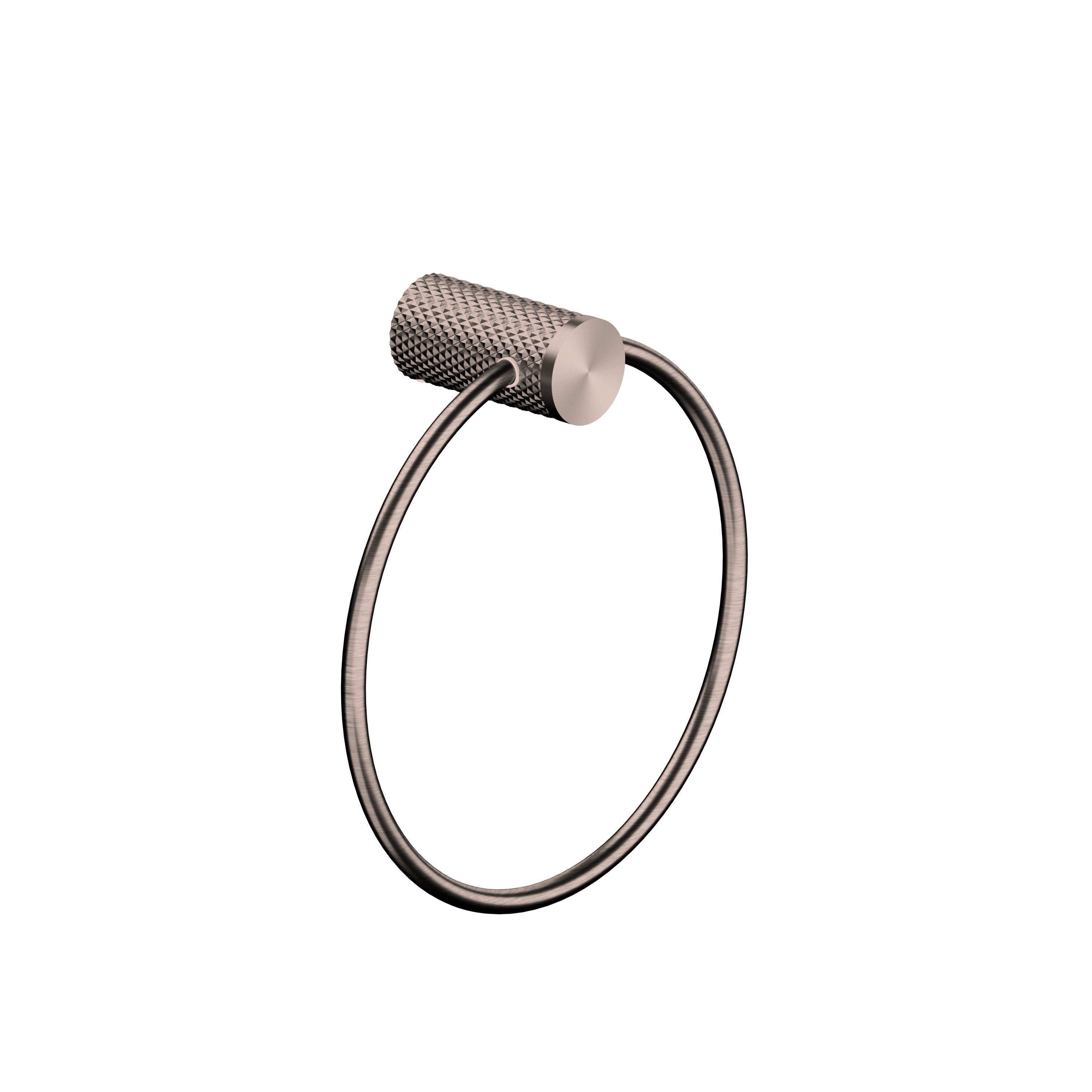 Opal Towel Ring Brushed Gold 2580A-BZ Accessories Nero