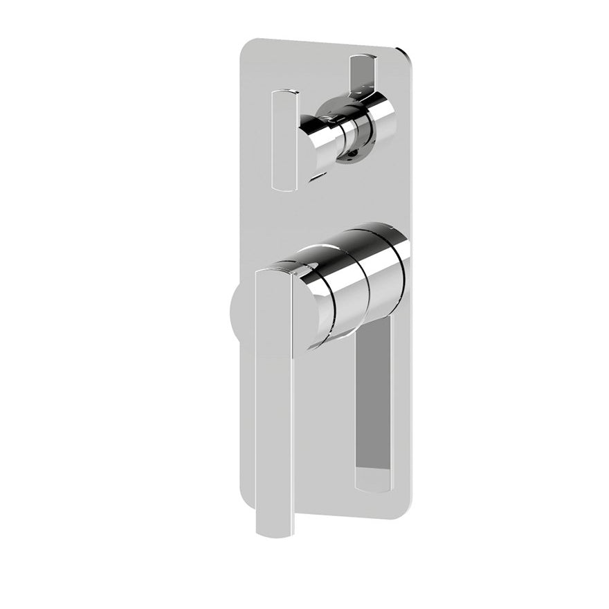 ROMEO Shower mixer with diverter in Chrome Tapware ECT