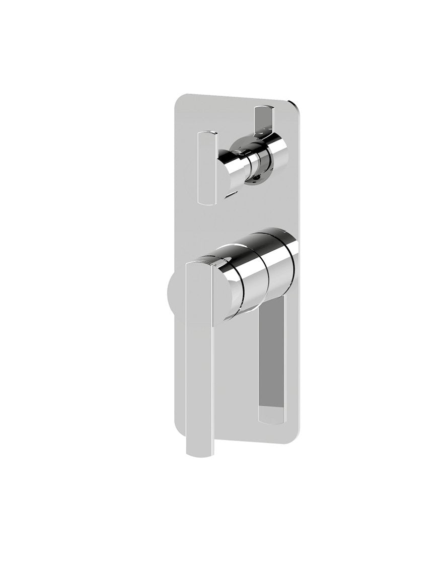ROMEO Shower mixer with diverter in Chrome Tapware ECT