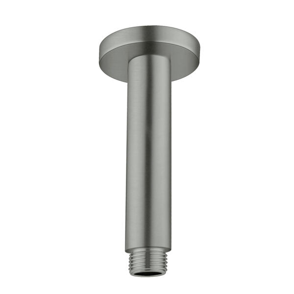 Round Ceiling Arm 150mm Graphite YSW503-150MM-GR Showers Nero