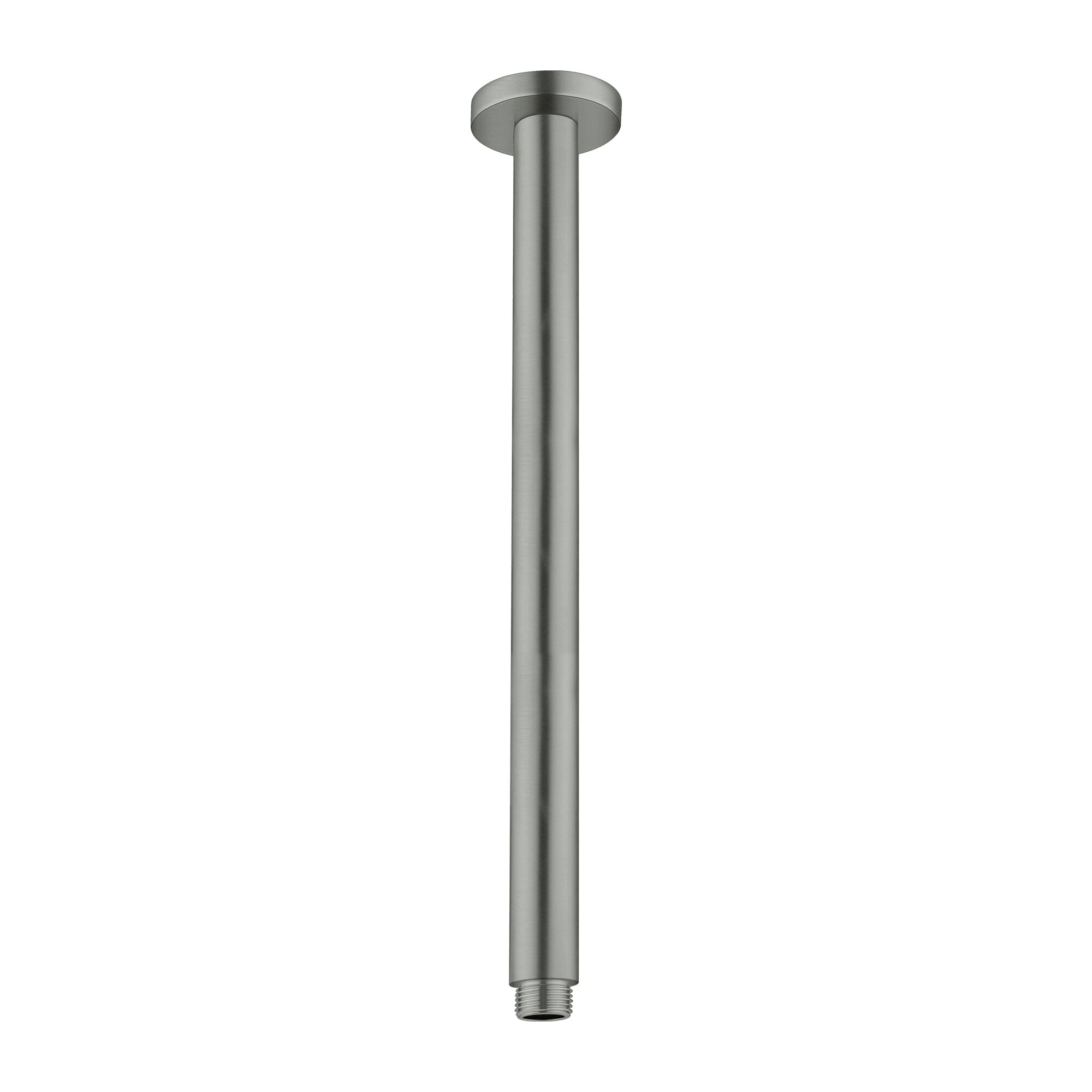 Round Ceiling Arm 300mm Graphite YSW503-300MM-GR Showers Nero