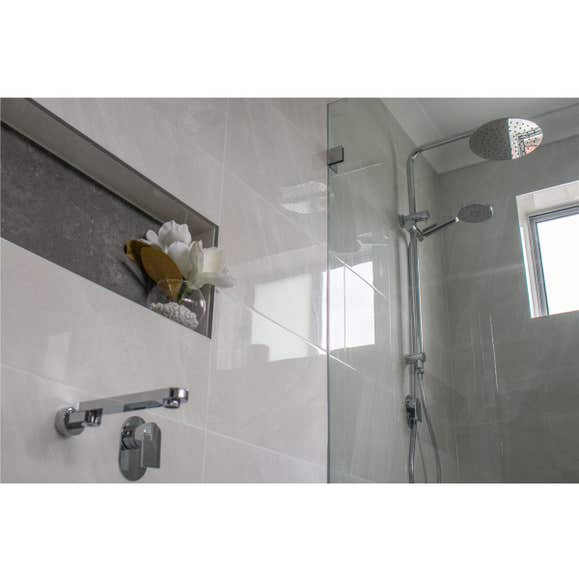 Round Handset Chrome Accessories Arova