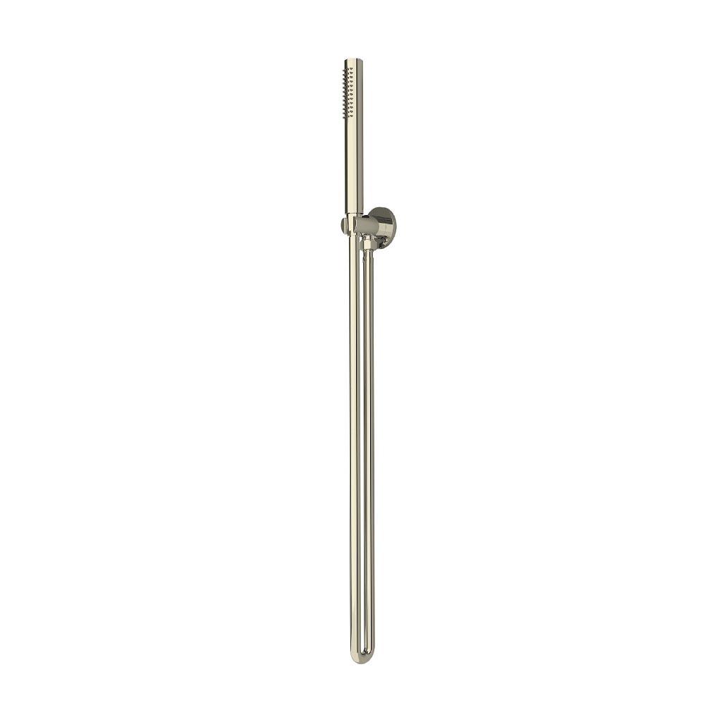 Round Shower Bracket Brushed Gold YSW307-BG Showers Nero