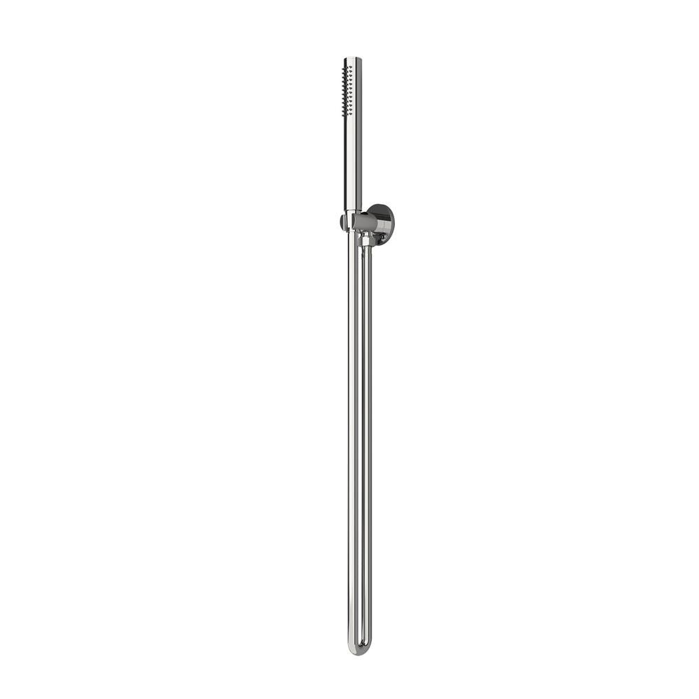 Round Shower Bracket Brushed Nickel YSW307-BN Showers Nero