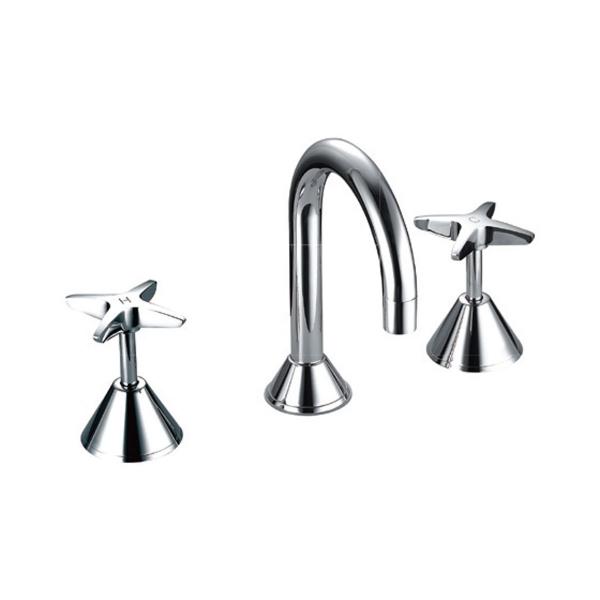 Sea Star goose-neck outlet Basin Set - WT250 Tapware ECT