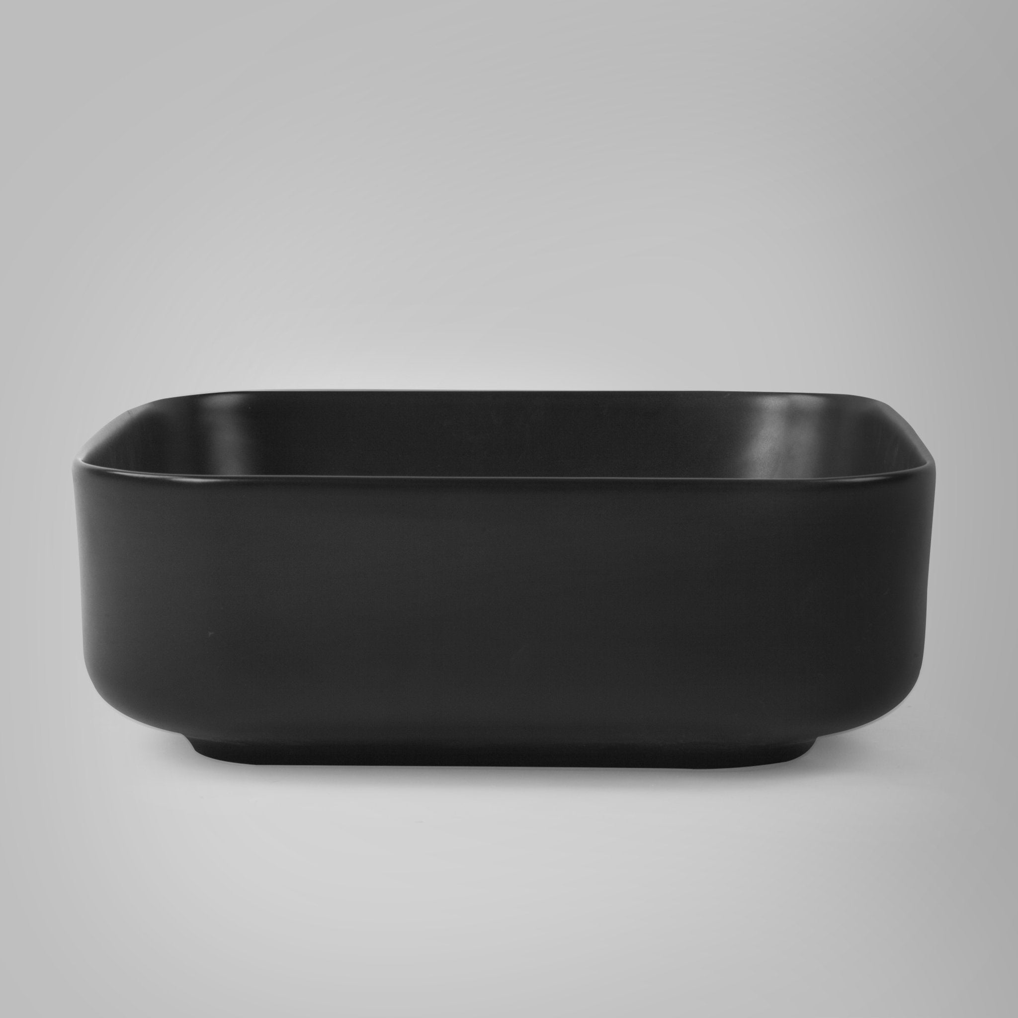 SEINE 38 Above Counter Basin Matt Black Basins Arova
