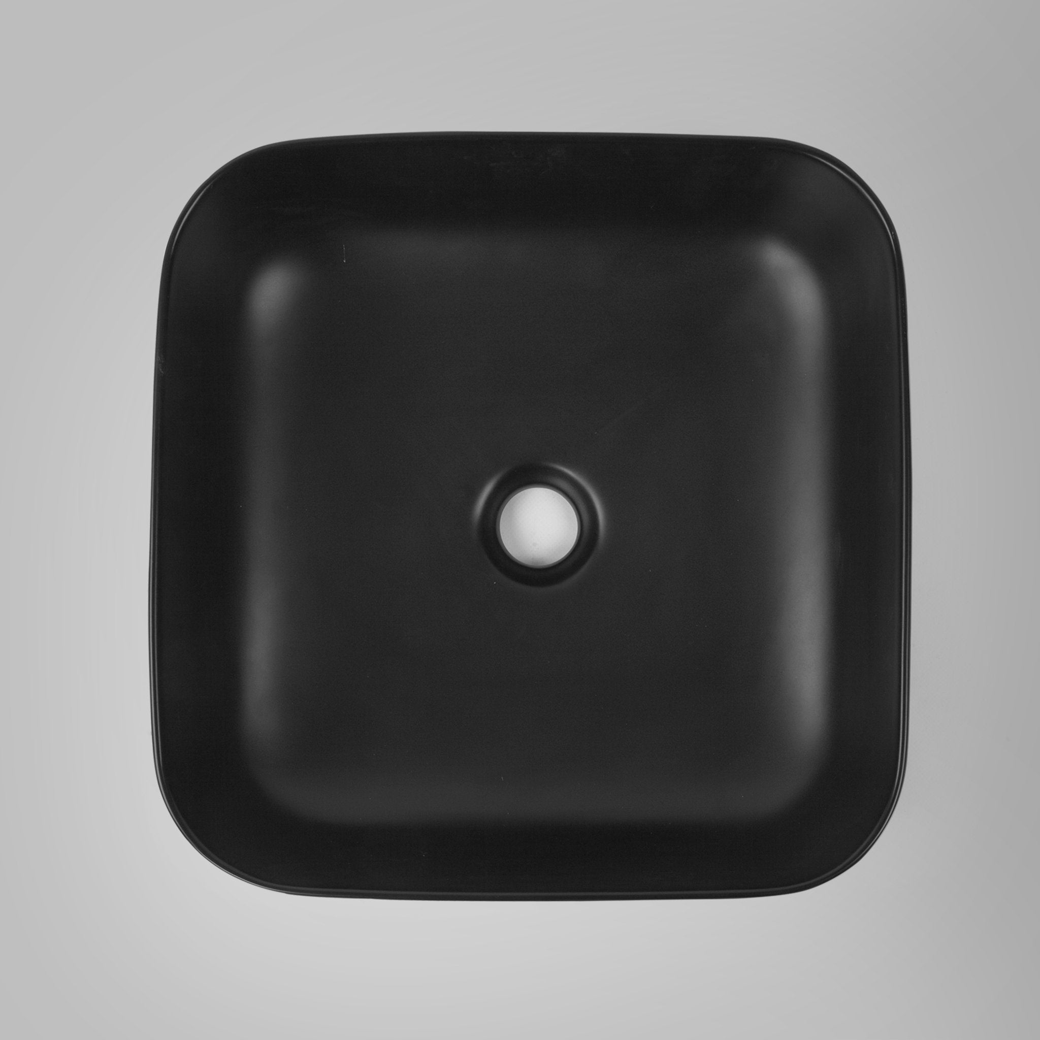 SEINE 38 Above Counter Basin Matt Black Basins Arova