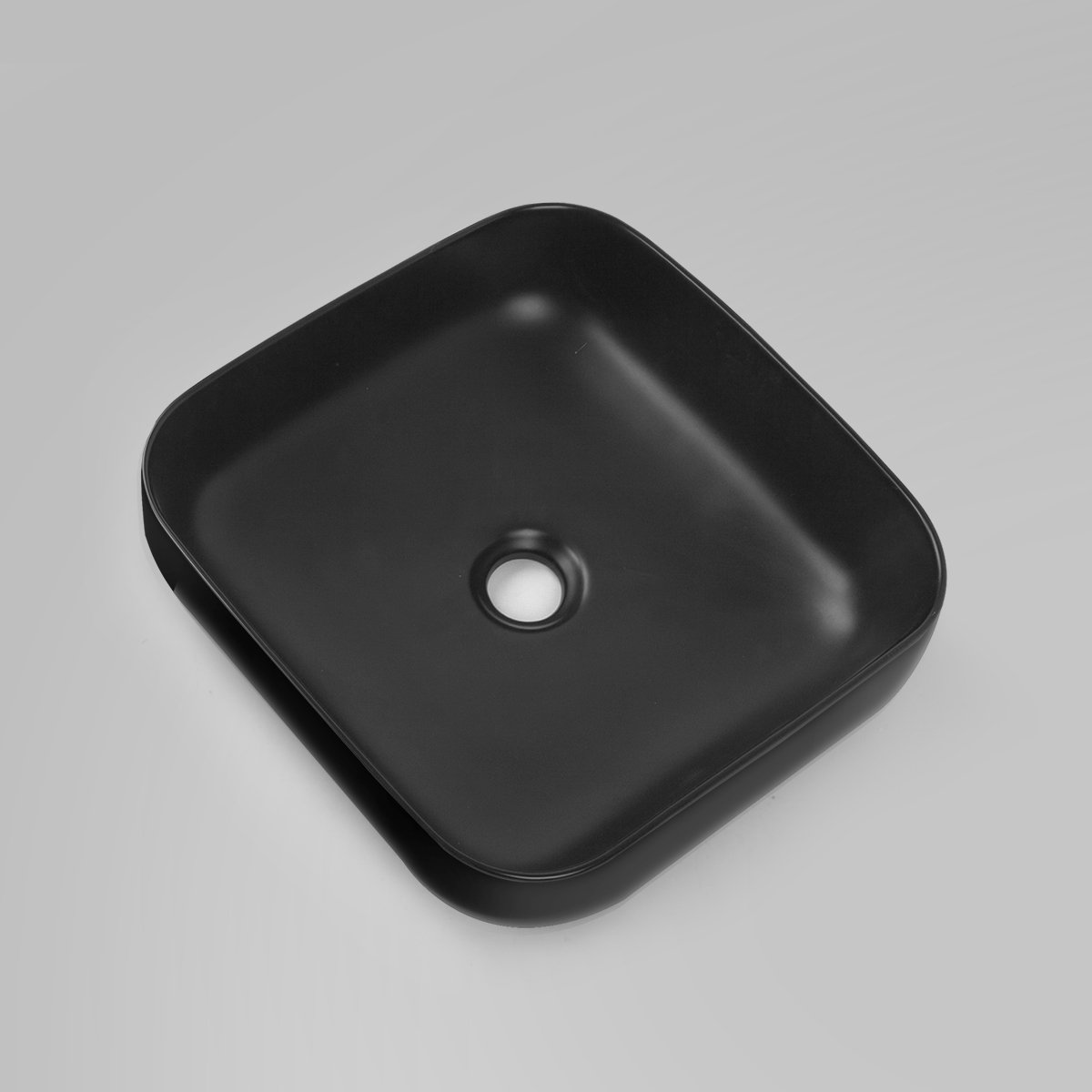 SEINE 38 Above Counter Basin Matt Black Basins Arova