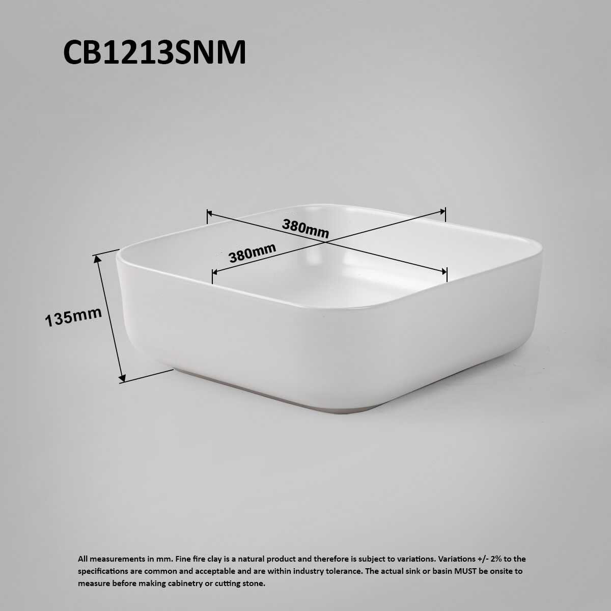 SEINE 38 Above Counter Basin Matte White Basins Arova