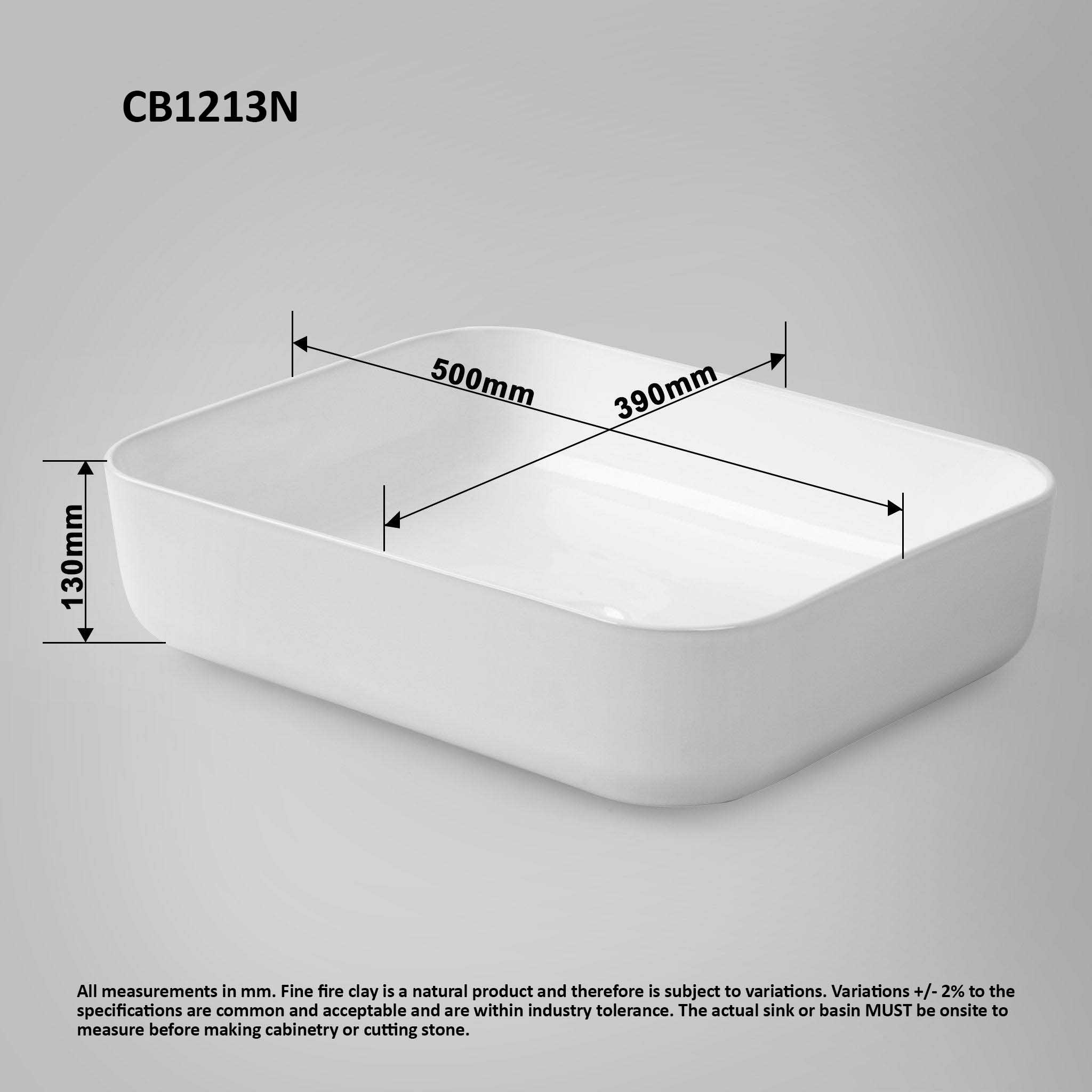 SEINE 50 Above Counter Basin Gloss White Basins Arova
