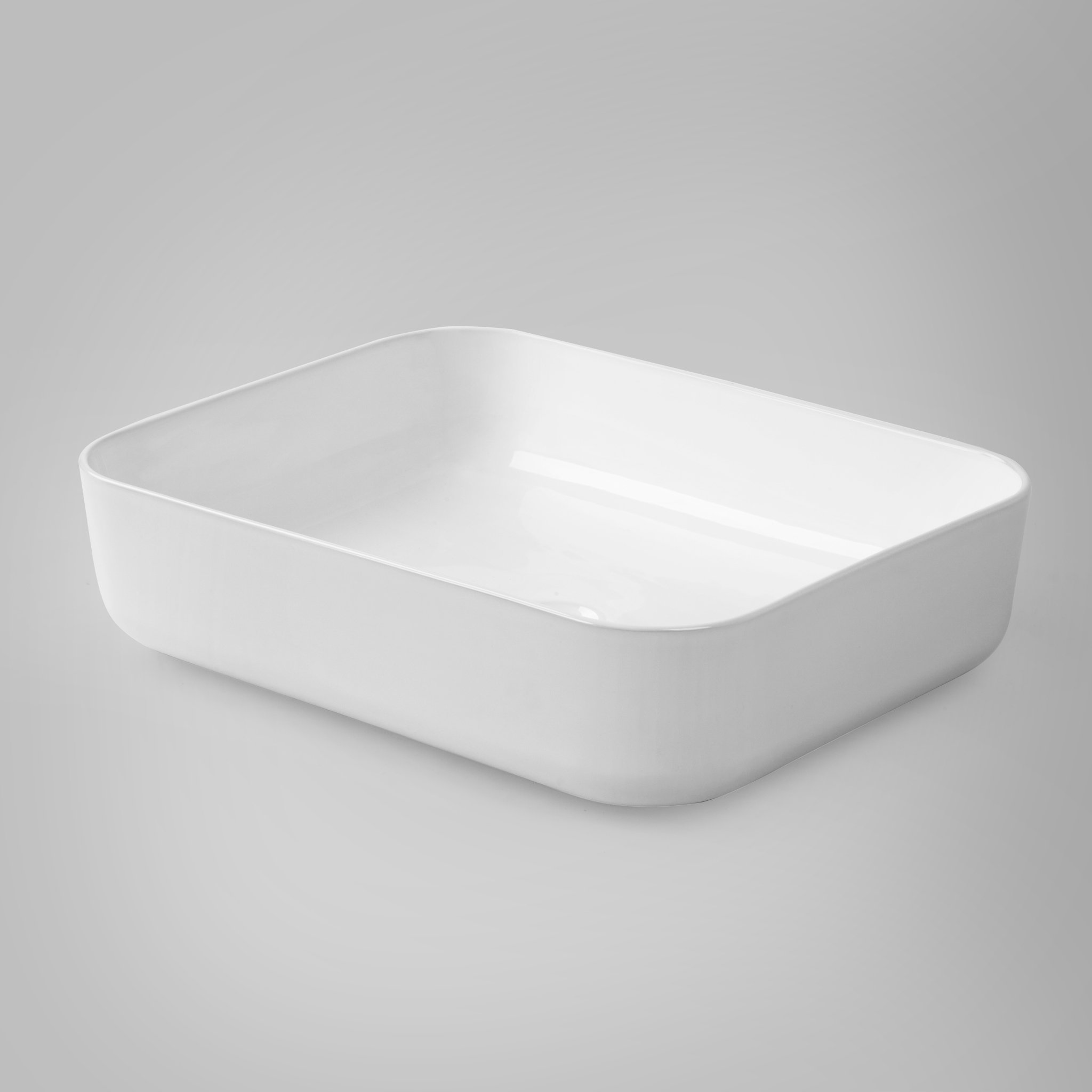 SEINE 50 Above Counter Basin Gloss White Basins Arova