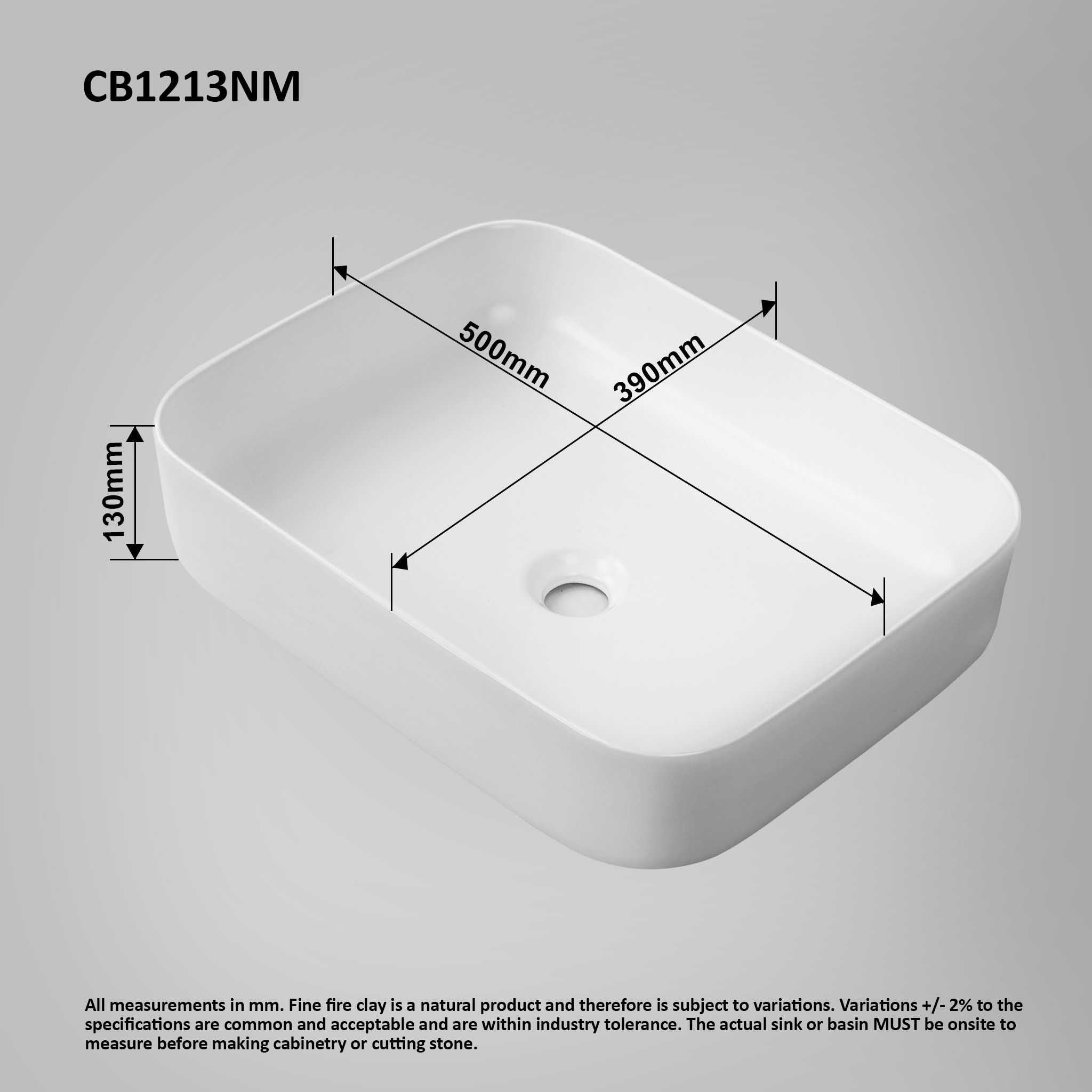 SEINE 50 Above Counter Basin Matt White Basins Arova