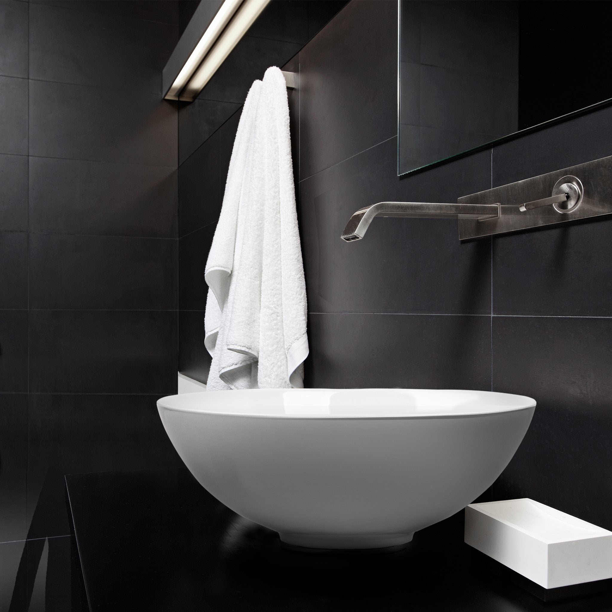 SERENITY Round Above Counter Basin Gloss Basins ECT