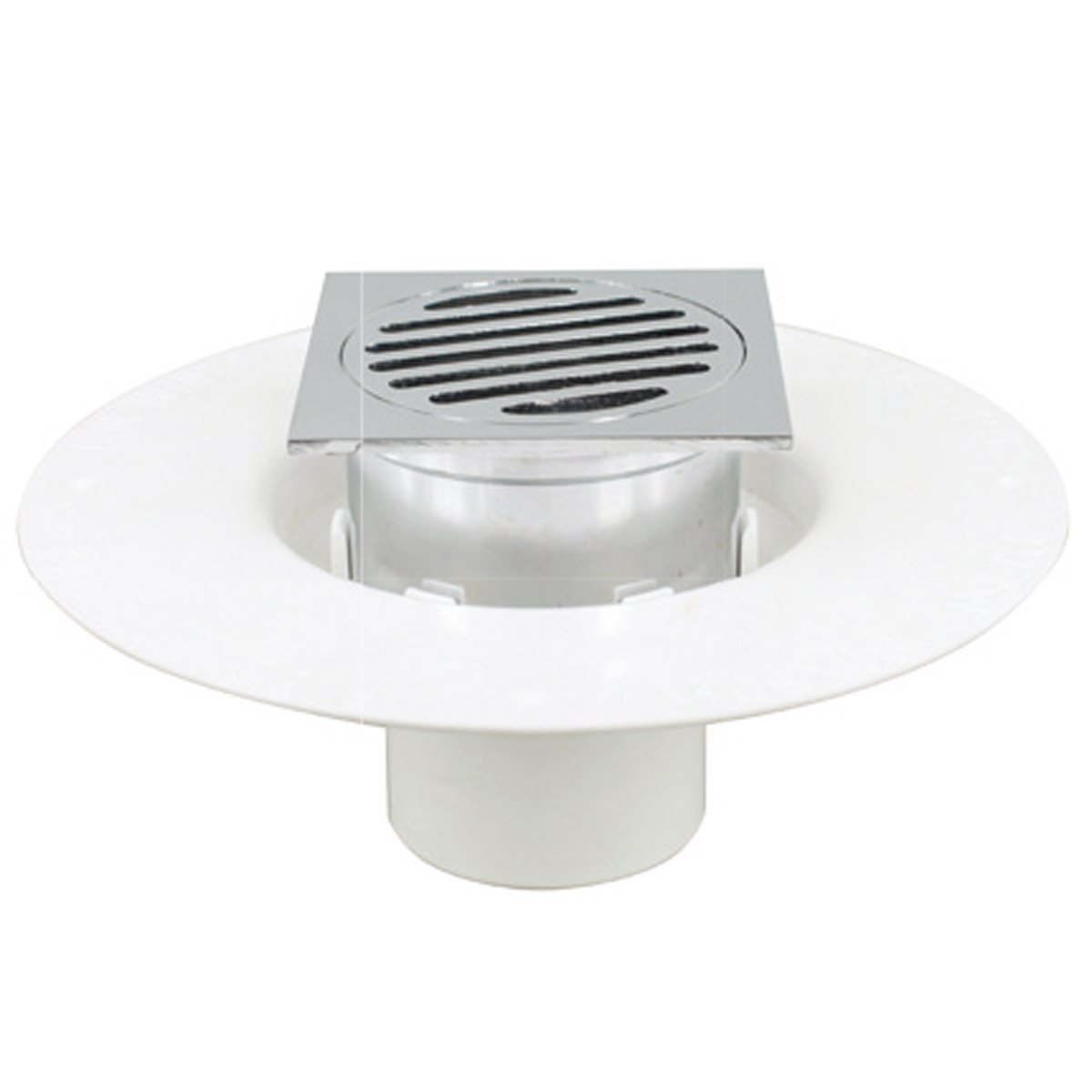 Shower Grate for tile over shower base with Puddle Flange Accessories ECT