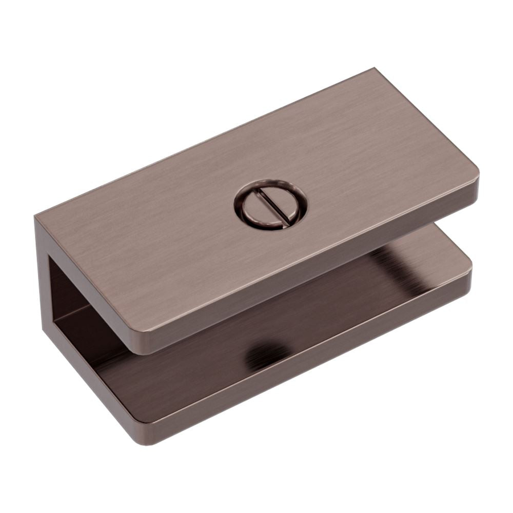 SHOWER U BRACKET 10MM GLASS BZ(NRSH203BZ) Accessories nero