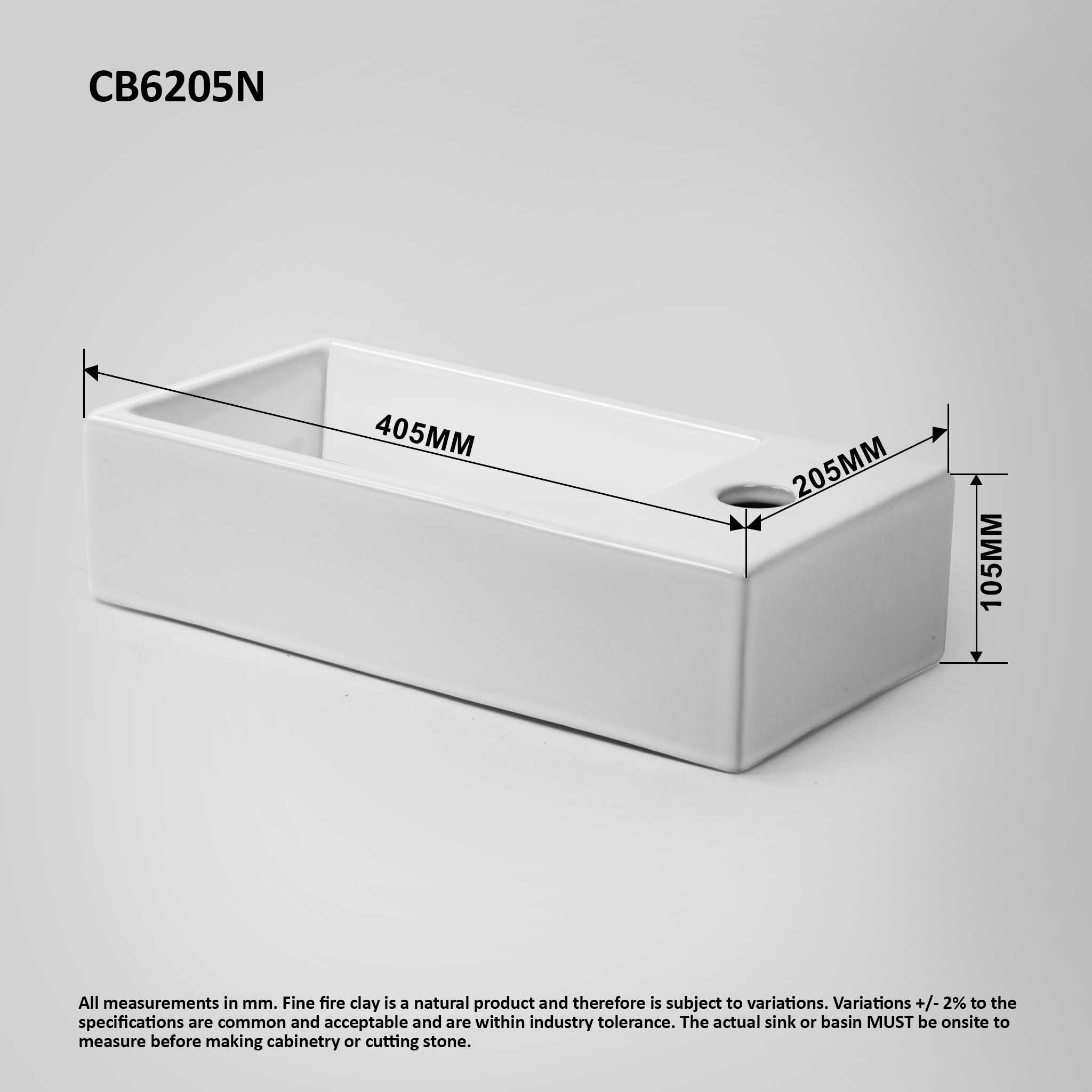 SOUL40 Wall Hung Bathroom Basin Basins Arova