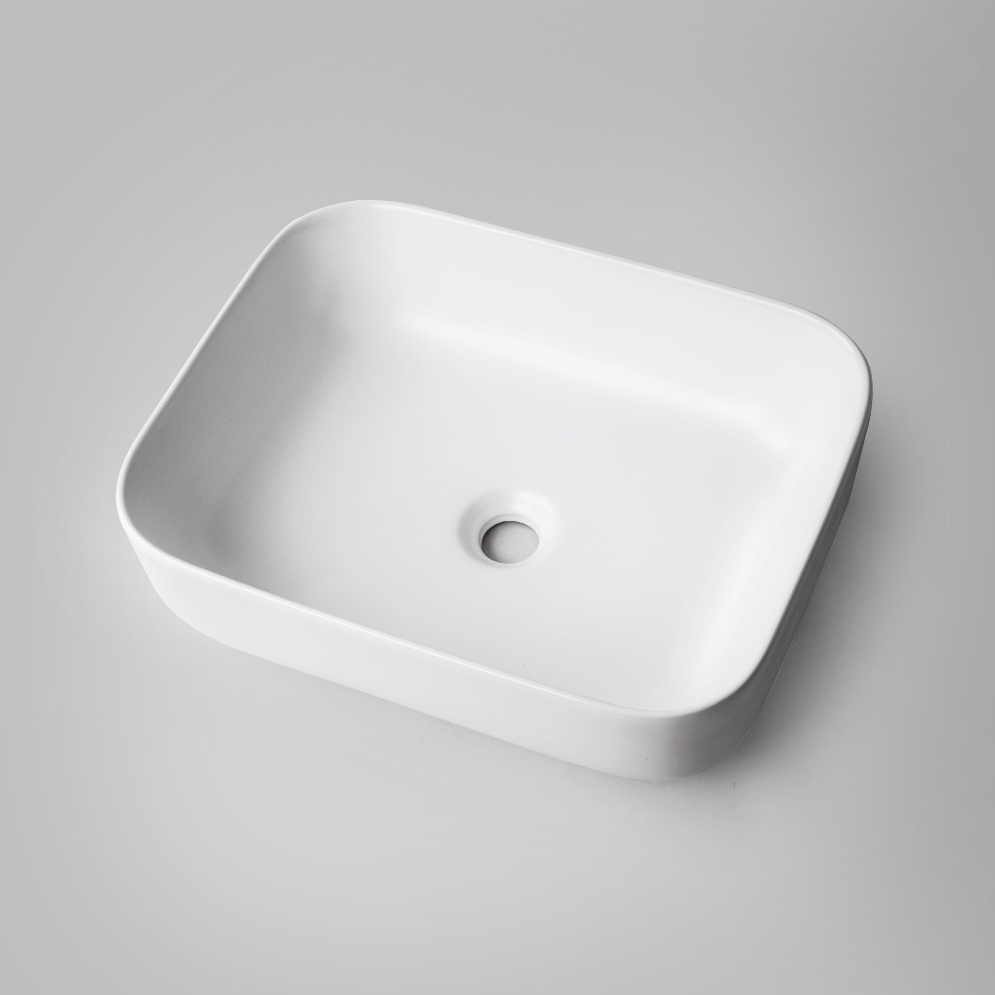 STELLA 49 Above Counter Basin Matt White Basins Arova Kitchens & Bathrooms