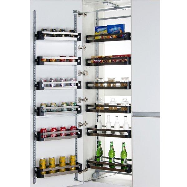 Tandem Pantry - Stainless Steel Tray Storage Arova Kitchens & Bathrooms