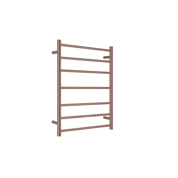 Towel Ladders Non-Heated 7 Bars Brushed Bronze Accessories Nero