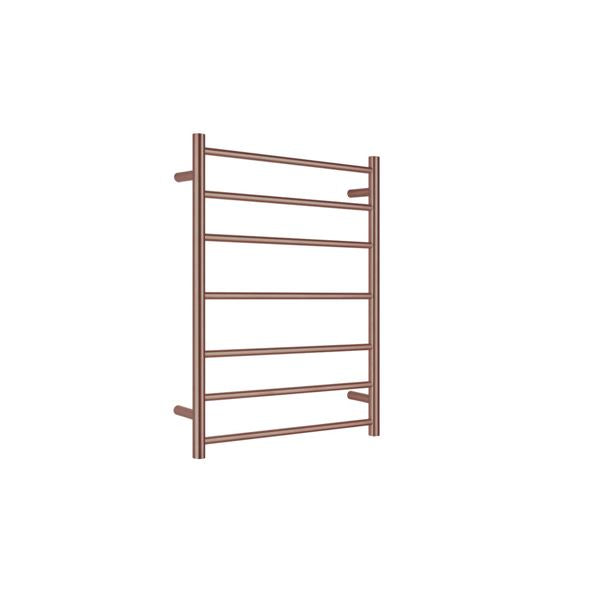 Towel Ladders Non-Heated 7 Bars Brushed Bronze Accessories Nero