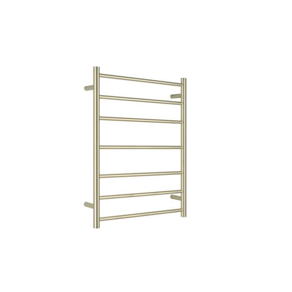Towel Ladders Non-Heated 7 Bars Brushed Gold Accessories Nero