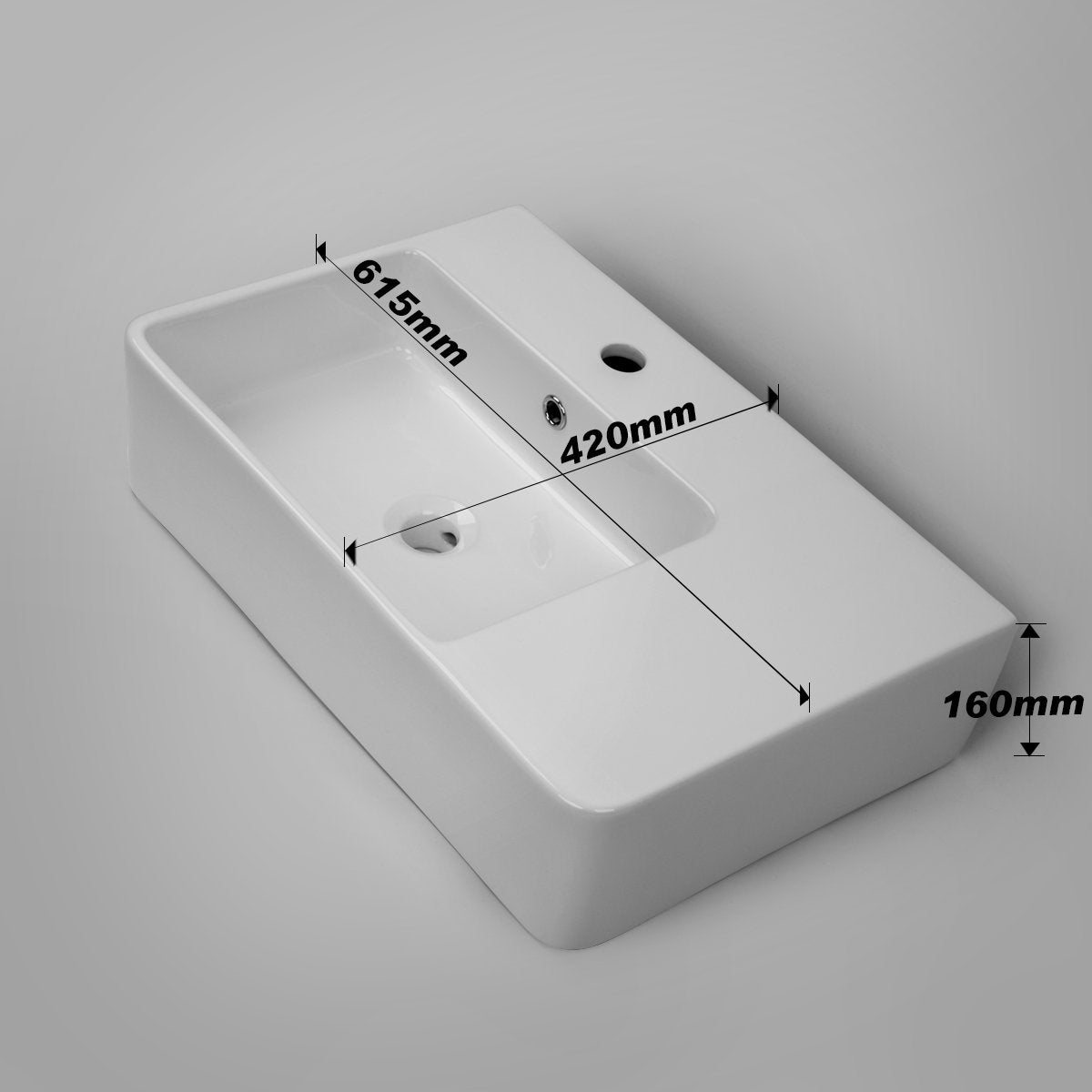 URBANO Wall Hung Basin Basins ECT