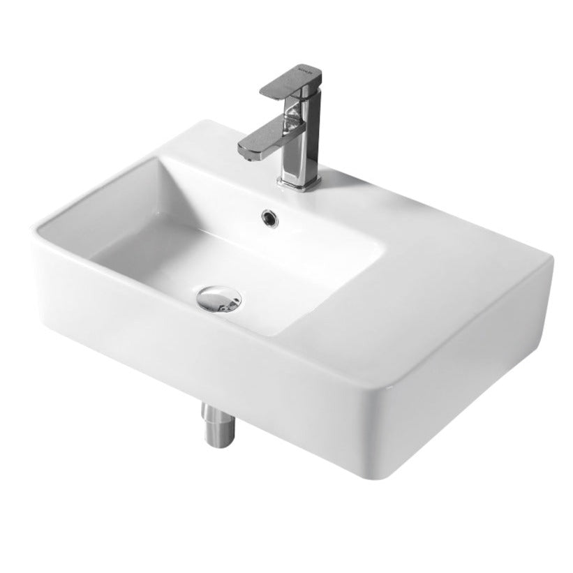 URBANO Wall Hung Basin Basins ECT Left Hand